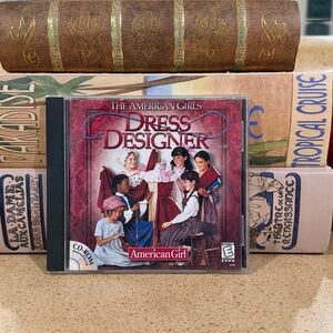 AMERICAN GIRL 1999 THE AMERICAN GIRLS DRESS DESIGNER INTERACTIVE CD-ROM